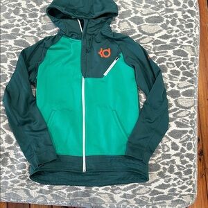 Nike KD Kevin DURANT Therma-Fit Green Hoodie size medium